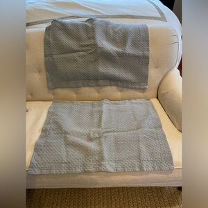 Restoration Hardware pillow shams. Two.  Used.